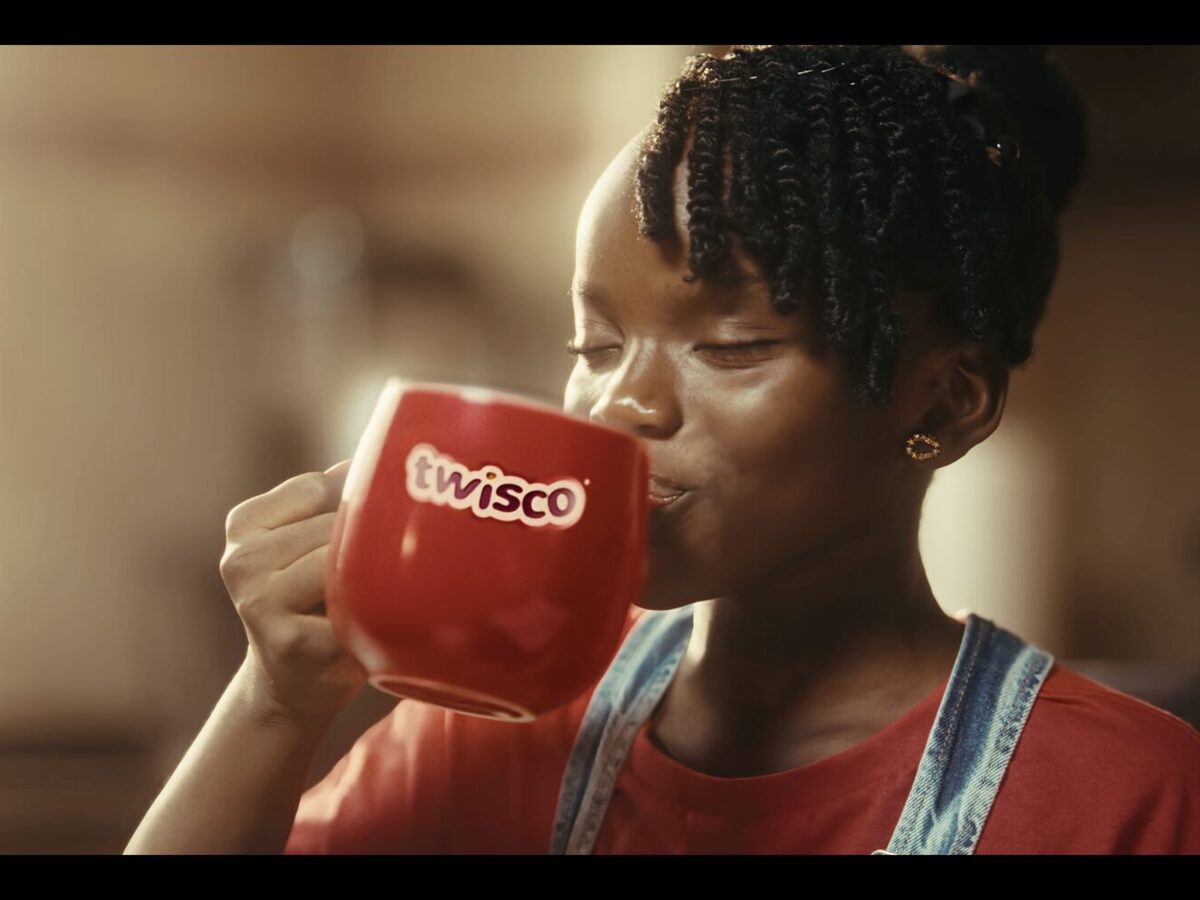 Frame from a JNINE television commercial
