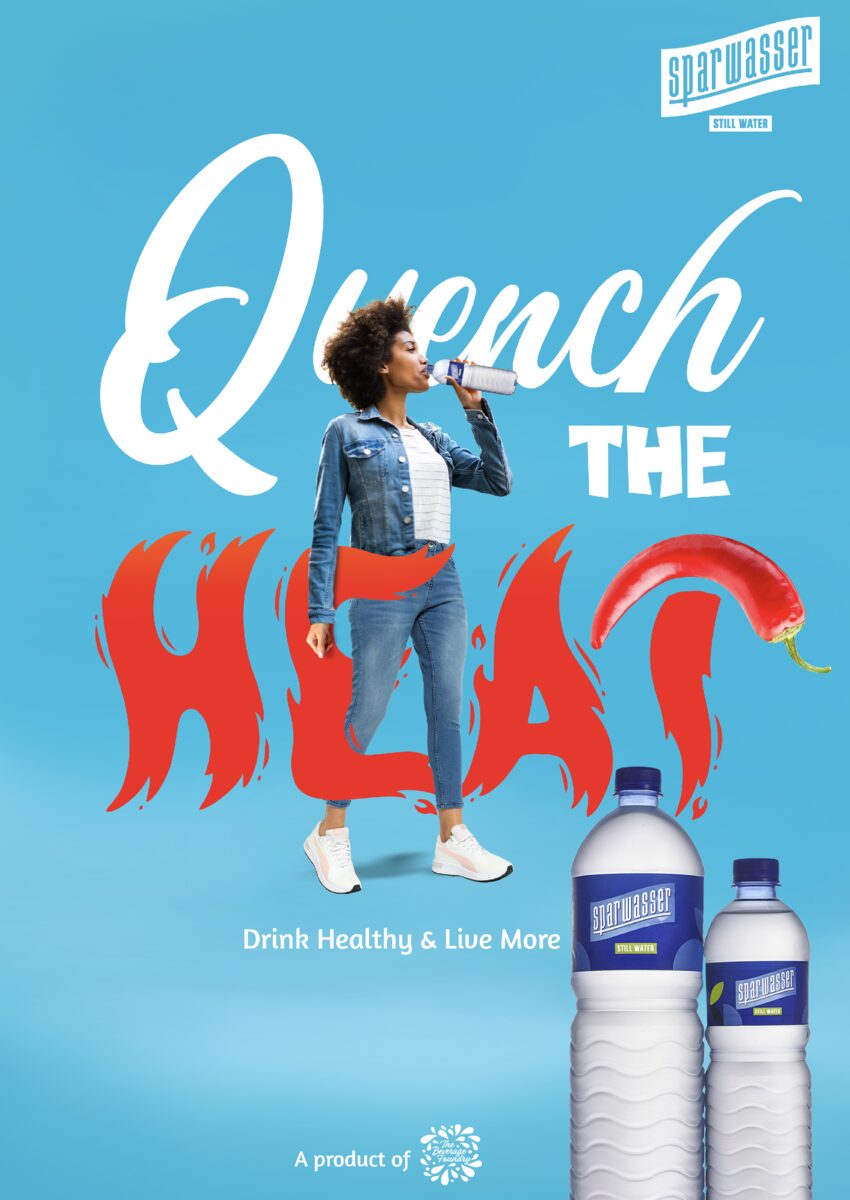 Tea and vinyl advertising concept