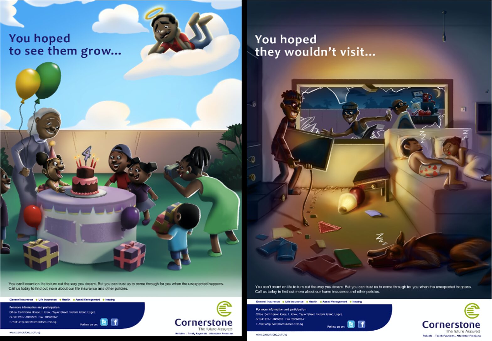 MainOne uptime campaign artwork