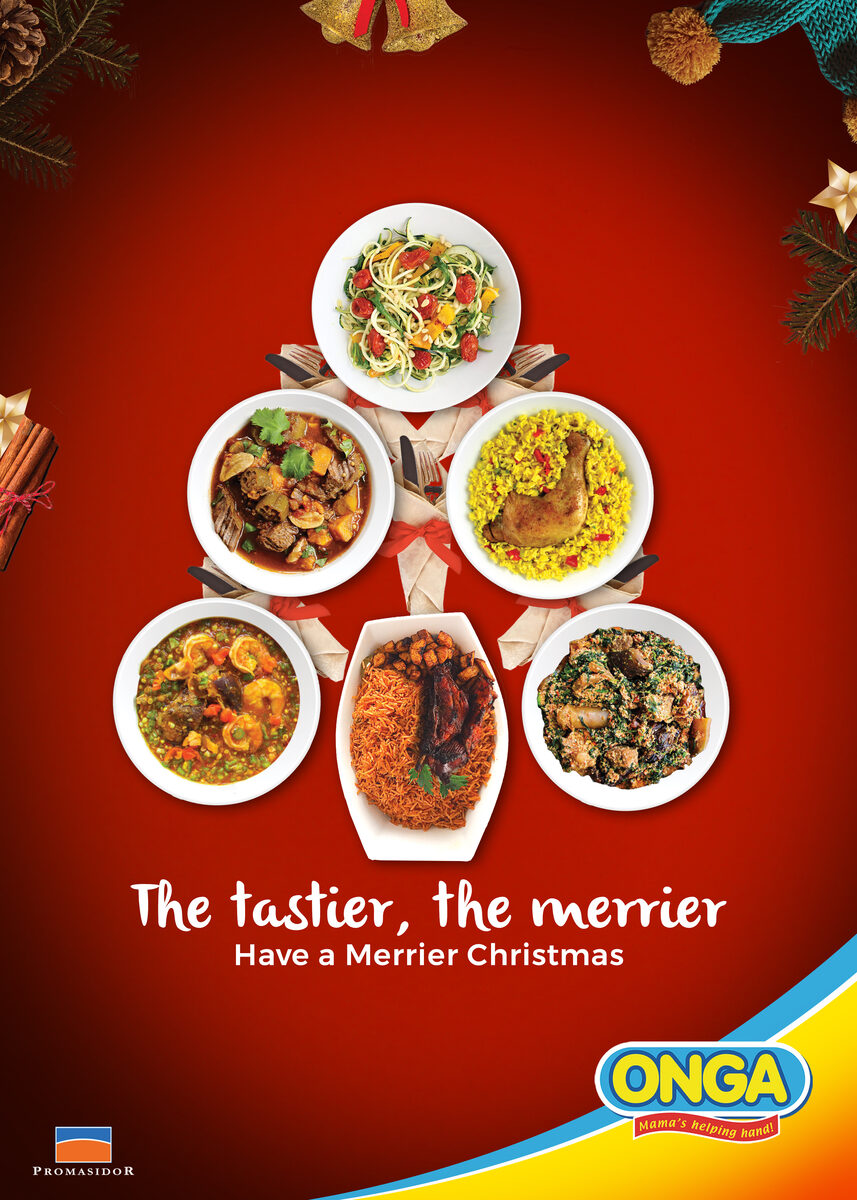 Onga Christmas food campaign